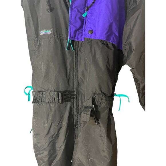 Mens or Women's Unisex VTG Columbia 80s 90s Full Ski Suit Retro Small - Picture 11 of 11